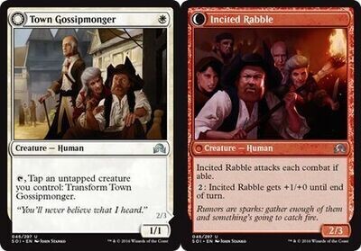 Town Gossipmonger | Incited Rabble 046/297
Shadows over Innistrad Singles