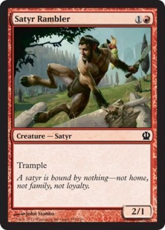 Satyr Rambler Theros Singles  (Español)