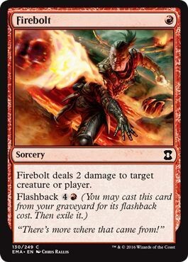 Firebolt 130/249 - Eternal Masters Singles