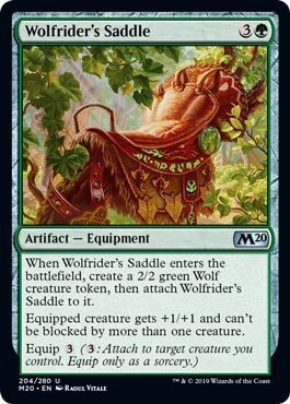 Wolfrider&#39;s Saddle 204/280
Magic 2020 (M20) Singles  (Español)