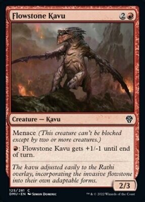 Flowstone Kavu 125/281 - Dominaria United Singles (Español)