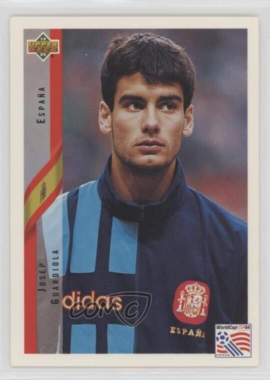 1994 Upper Deck World Cup Pep Guardiola Josep #155 Rookie RC