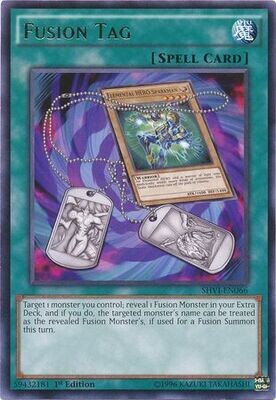 Fusion Tag - SHVI-EN066 - Rare 1st Edition Shining Victories 1st Edition Singles