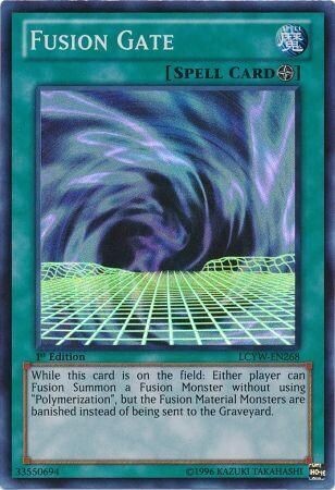 Fusion Gate - LCYW-EN268 - Super Rare 1st Edition Legendary Collection 3: Yugi&#39;s World 1st Edition Singles