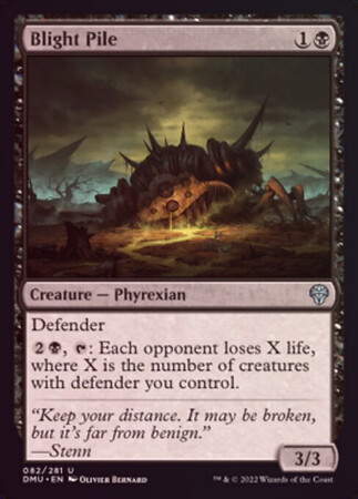 Blight Pile 082/281 - Foil Dominaria United Foil Singles