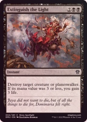 Extinguish the Light 094/281 - Foil Dominaria United Foil Singles