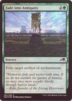 Fade into Antiquity 182/302 - Foil
Kamigawa Neon Dynasty Foil Singles