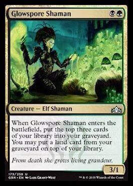 Glowspore Shaman 173/259 - Guilds of Ravnica Singles