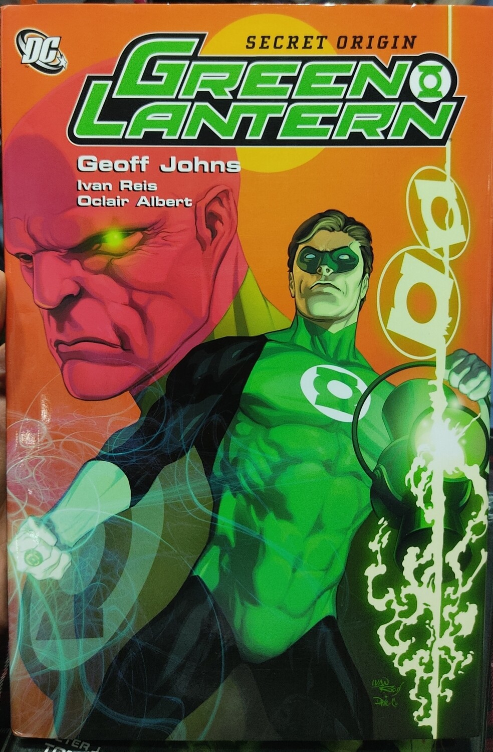TS Green Lantern Secret Origin Tapa Dura DC Comics Ingles