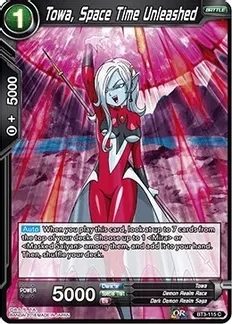 Towa, Space Time Unleashed - Cross Worlds (DBS-B03)
Cross Worlds Foil