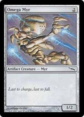 Omega Myr 223/306 - Mirrodin Singles