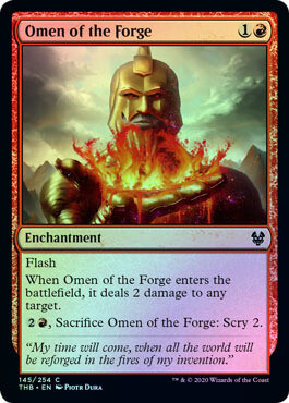 Omen of the Forge 145/254 - Foil
Theros: Beyond Death Foil Singles