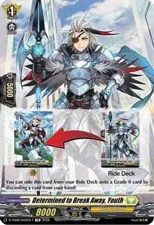 Determined to Break Away, Youth (Tutorial Card) - D-TD03: Raika Koshiba -Skyfall Executors- (D-TD03)
D-TD03: Raika Koshiba -Skyfall Executors-