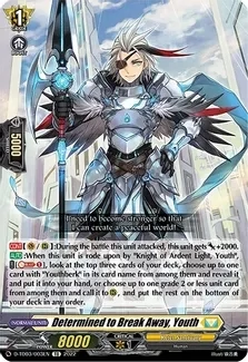SH Determined to Break Away, Youth - D-TD03: Raika Koshiba -Skyfall Executors- (D-TD03)
D-TD03: Raika Koshiba -Skyfall Executors-