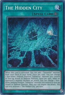 The Hidden City - TDIL-EN085 - Secret Rare Unlimited
The Dark Illusion Unlimited Singles (Espanol)