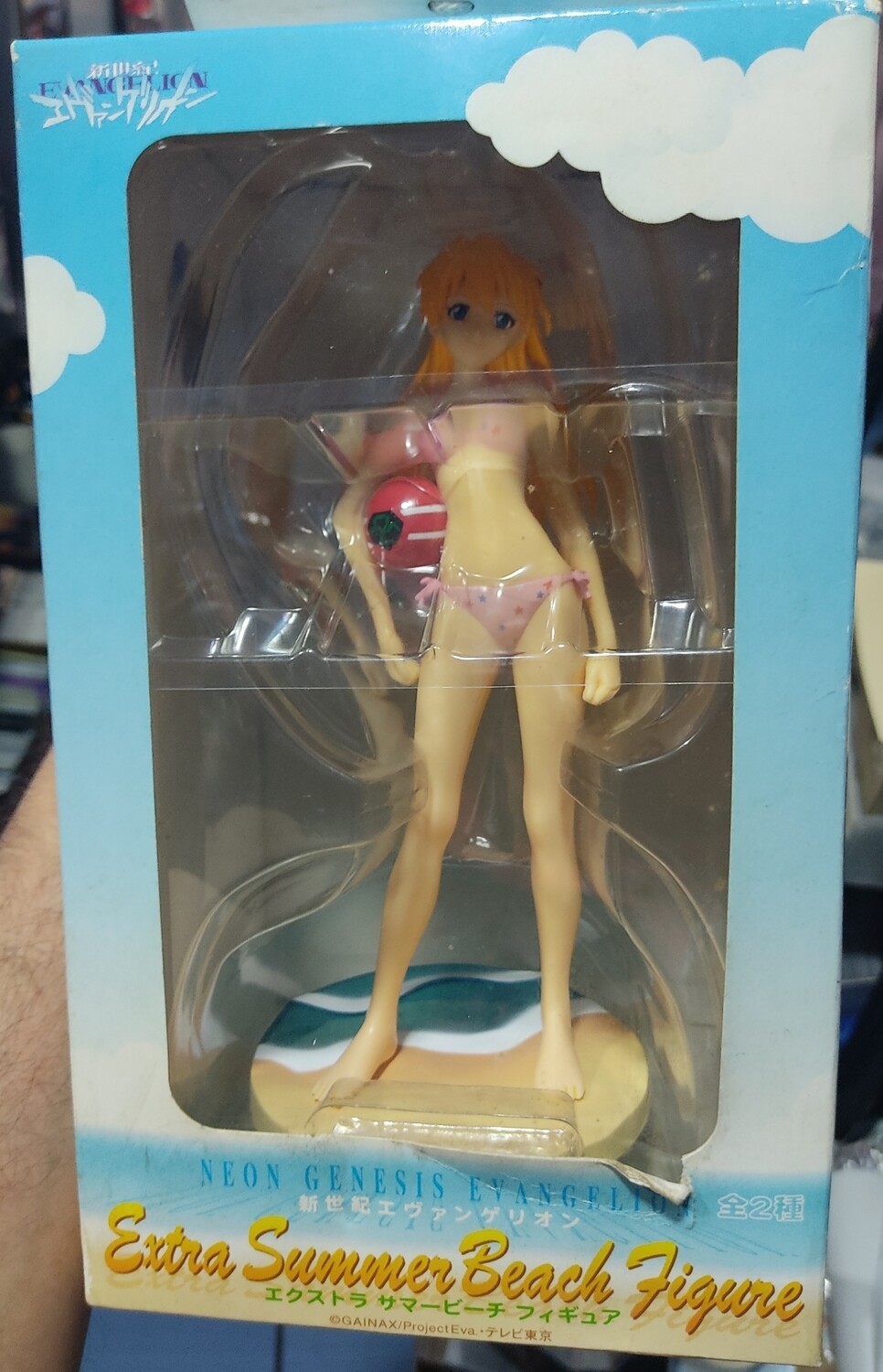 SJ Asuka Figura Evangelion Figura Extra Summer Beach Figura Anime