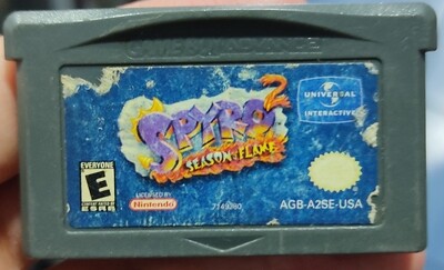BA Spyro 2 Season of Fire Nintendo Game Boy Advance Cartucho