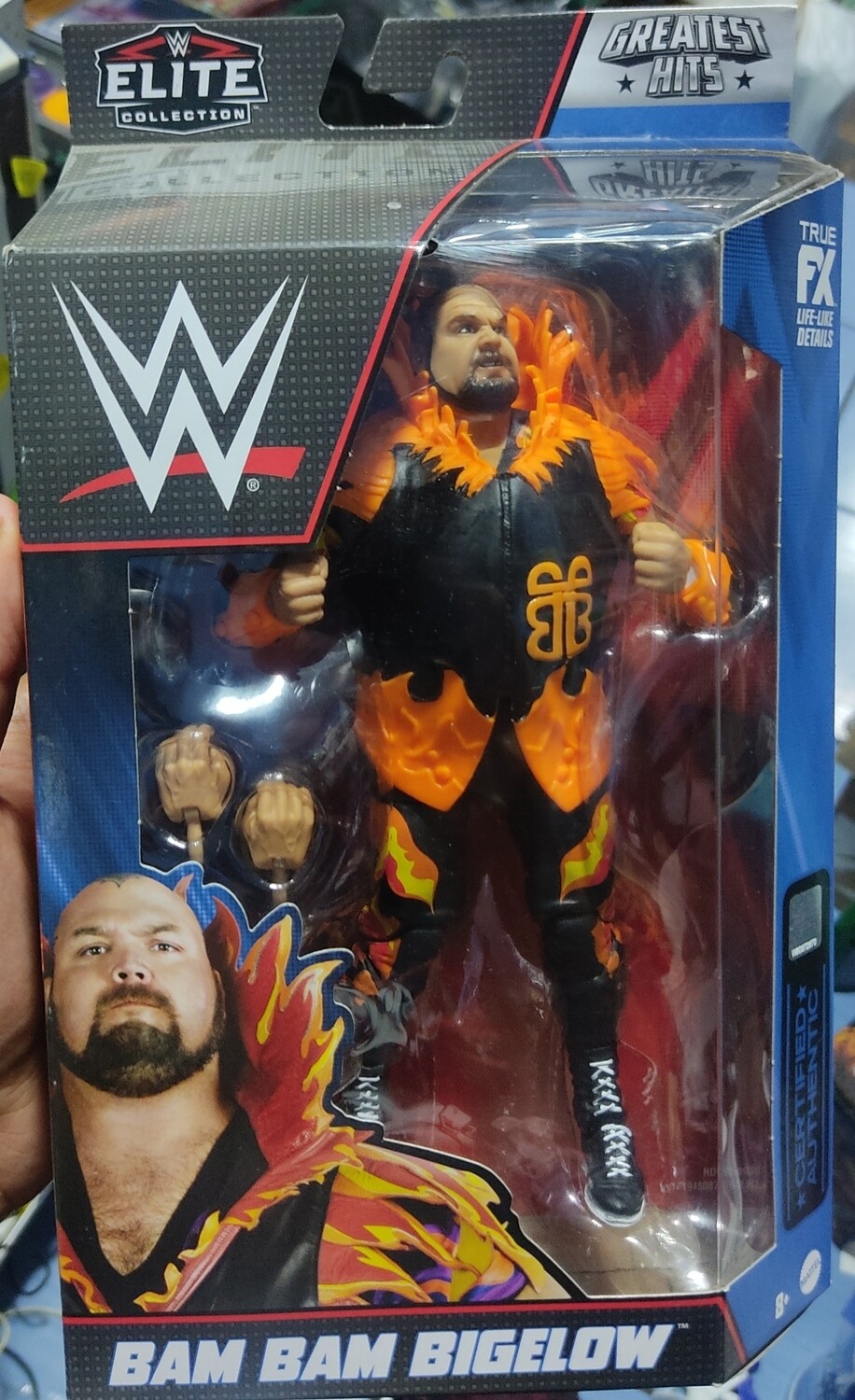 Bam Bam Bigelow WWE Luchador Figura Greatest
