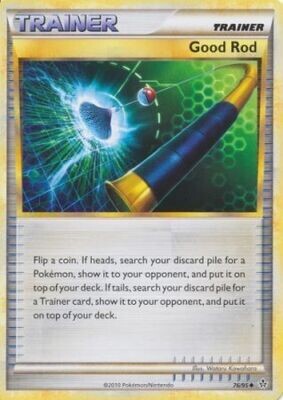 Good Rod - 76/95 - Uncommon HGSS - Unleashed Singles