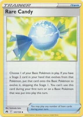 Rare Candy - 141/159 - Uncommon
Crown Zenith Singles(Español)