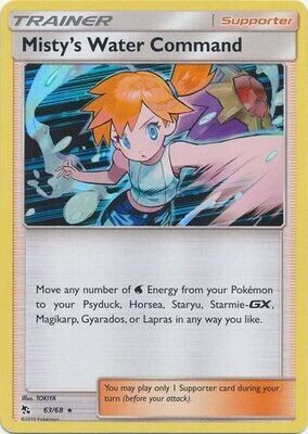 SH Misty&#39;s Water Command - 63/68 - Holo Rare
Hidden Fates Singles