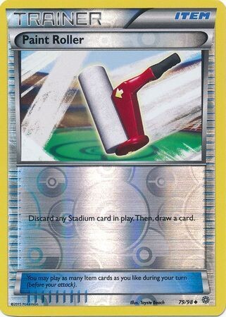 Paint Roller - 79/98 - Uncommon Reverse Holo XY: Ancient Origins Reverse Holo Singles