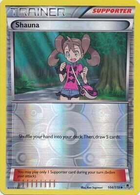 SH Shauna - 104/119 - Uncommon Reverse Holo XY: Phantom Forces Reverse Holo Singles