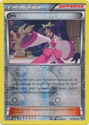 SH Iris - 81/101 - Uncommon Reverse Holo
Black &amp; White 10: Plasma Blast Reverse Holo Singles