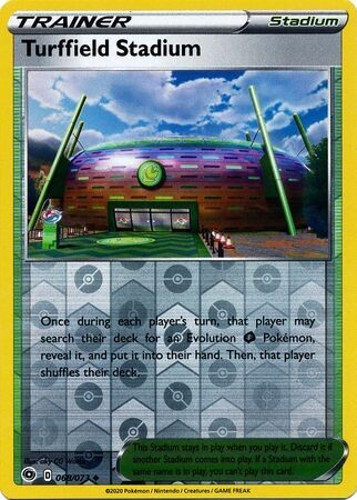 Turffield Stadium - 068/073 - Uncommon Reverse Holo
Champion&#39;s Path Reverse Holo Singles