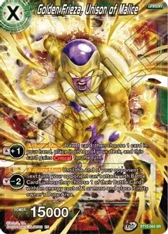 Golden Frieza, Unison of Malice - Rise of the Unison Warrior (DBS-B10)
Rise of the Unison Warrior