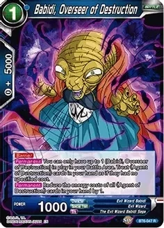 Babidi, Overseer of Destruction - Destroyer Kings (DBS-B06) Destroyer Kings Foil