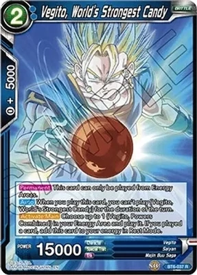 Vegito, World&#39;s Strongest Candy - Destroyer Kings (DBS-B06)
Destroyer Kings