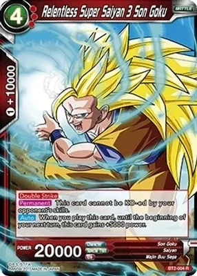 Relentless Super Saiyan 3 Son Goku - Union Force (DBS-B02) Union Force Foil