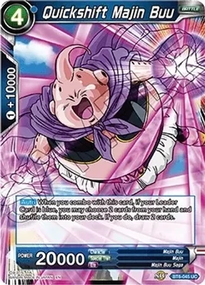 Quickshift Majin Buu - Destroyer Kings (DBS-B06)
Destroyer Kings Foil