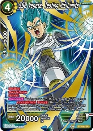 SSB Vegeta, Testing His Limits - Miraculous Revival (DBS-B05)
Miraculous Revival Foil