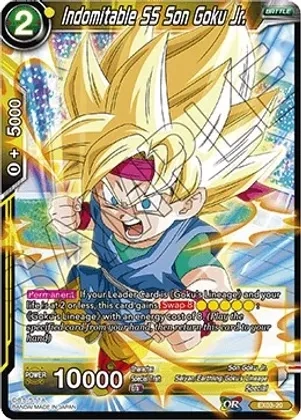 Indomitable SS Son Goku Jr. - Expansion Deck Box Set 03: Ultimate Box (DBS-BE03) Expansion Deck Box Set 03: Ultimate Box Foil