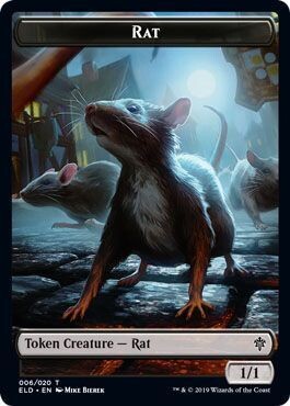 Rat Token 006/020 - Full Art
Throne of Eldraine Singles