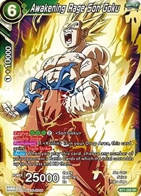Awakening Rage Son Goku - Galactic Battle (DBS-B01)
Galactic Battle Foil
