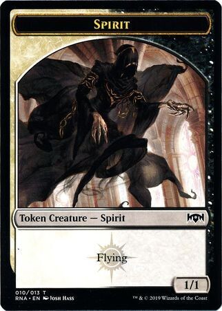 Spirit Token 010/013 Ravnica Allegiance Singles