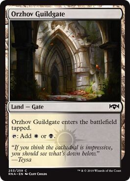 Orzhov Guildgate 253/259
Ravnica Allegiance Singles (Español)