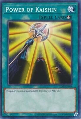 Power of Kaishin - LOB-EN044 - Common Unlimited (25th Reprint) Legend of Blue Eyes White Dragon 25th Anniversary