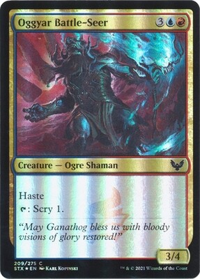 Oggyar Battle-Seer 209/275 - Foil
Strixhaven: School of Mages Foil Singles