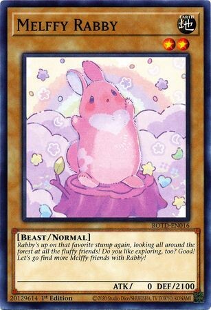 Melffy Rabby - ROTD-EN016 - Common 1st Edition Rise of the Duelist [ROTD] 1st Edition Singles