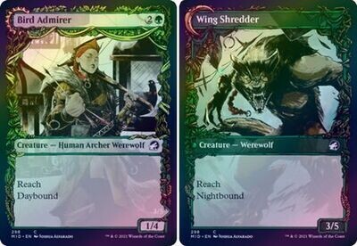 Bird Admirer | Wing Shredder 298 - Showcase Equinox Innistrad: Midnight Hunt Collector Booster Singles