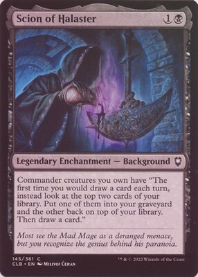 Scion of Halaster 145/361 - Foil
Commander Legends: Battle for Baldur&#39;s Gate Foil Singles