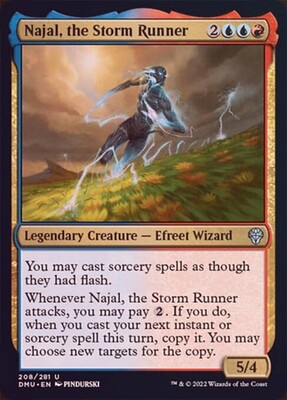 Najal, the Storm Runner 208/281 -  Dominaria United Singles -español-