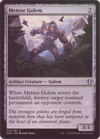 Meteor Golem 323/361 - Foil
Commander Legends: Battle for Baldur&#39;s Gate Foil Singles
