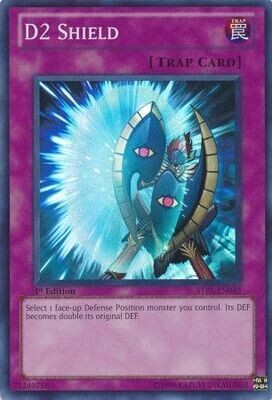 D2 Shield - STBL-EN063 - Super Rare 1st Edition
Starstrike Blast 1st Edition Singles (Espanol)