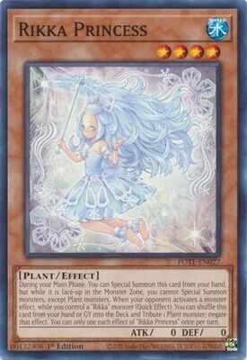 SH Rikka Princess - POTE-EN027 - Common 1st Edition
Power of the Elements 1st Edition Singles
