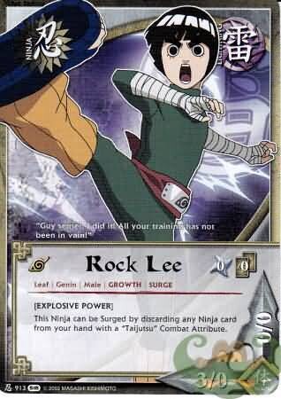 SH Rock Lee - 913 - Common
Naruto: Fangs of the Snake